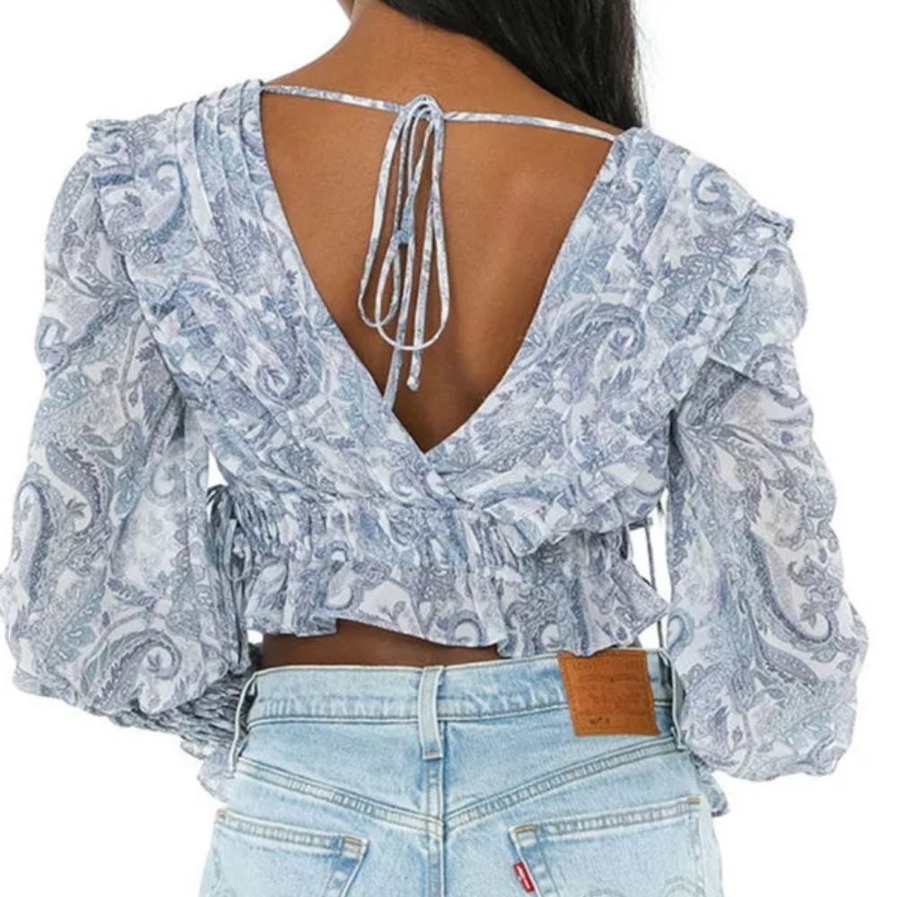 Revolve Patterned Top - image 3